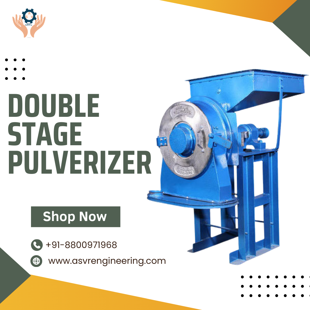 Double Stage Pulverizer Machine